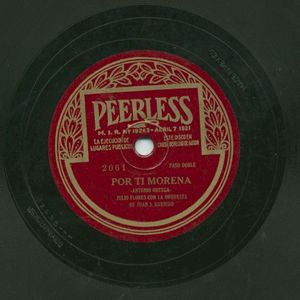 Por ti morena / Guitarra de América (Single)