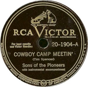 Cowboy Camp Meetin' / Tumbling Tumbleweeds (Single)