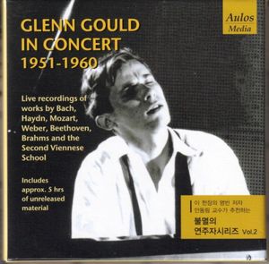 Glenn Gould In Concert 1951-1960