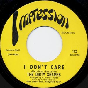 I Don't Care / Makin' Love (Single)