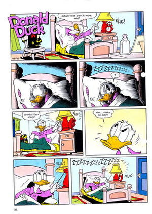 Donald, a good night - Donald Duck