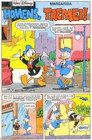 Danger public - Daisy Duck