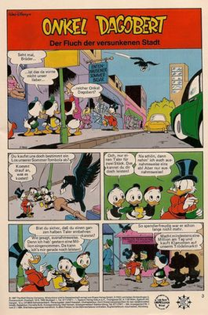 L'Ile engloutie - Donald Duck