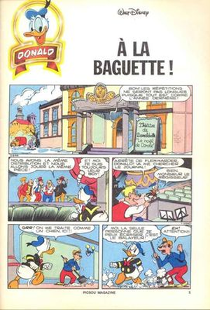 A la baguette ! - Donald Duck