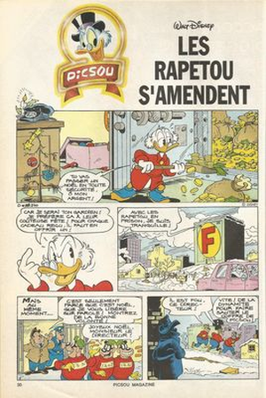 Les Rapetou s'amendent - Picsou