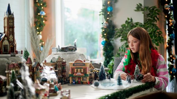 Coup de foudre au village de Noël