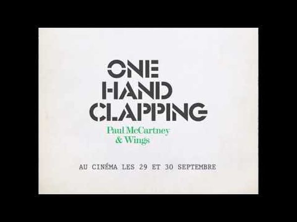 Paul McCartney and Wings - One Hand Clapping