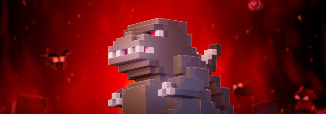 Cover Godzilla Voxel Wars