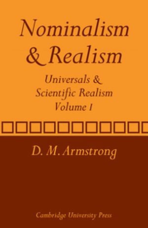 Universals and Scientific Realism