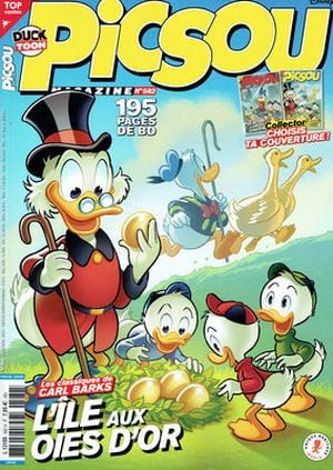 L'Ile aux oies d'or - Picsou Magazine, tome 582