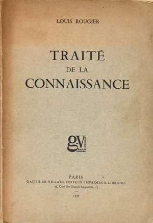 Théorie de la connaissance