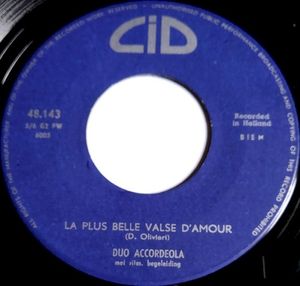 La plus belle valse d'amour / Circus Renz (Single)