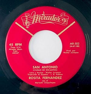 San Antonio (Ciudad de encantos) (Single)