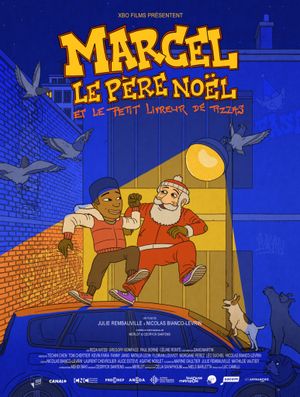 Marcel le père Noël (et le petit livreur de pizzas)