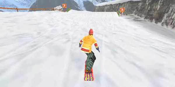 Alpine surfer