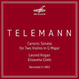 Canonic Sonata for Two Violins in G major (Single)