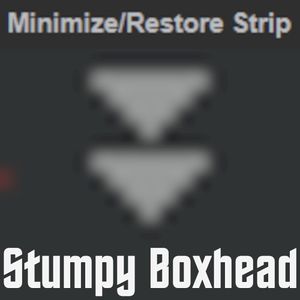 Minimize Restore Strip (Single)