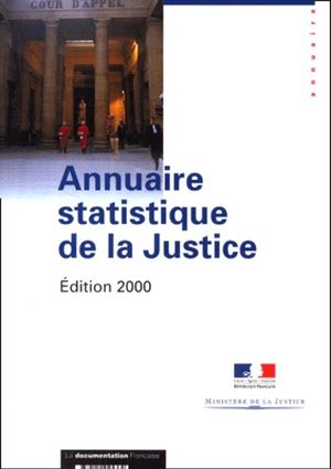 Annuaire statistique de la Justice