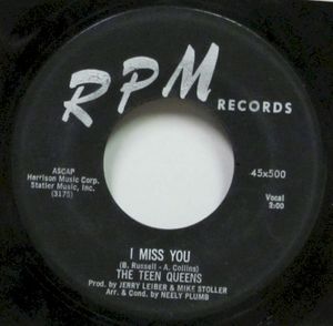 I Miss You / Two Loves & Two Lives (Single)