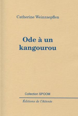 Ode à un kangourou