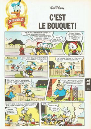 C'est le bouquet ! - Donald Duck