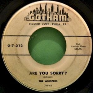 Are You Sorry? / We're Getting Married (Single)