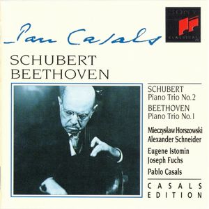 Schubert: Piano Trio no. 2 / Beethoven: Piano Trio no. 1