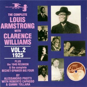 The Complete Louis Armstrong with Clarence Williams, Vol. 2: 1925