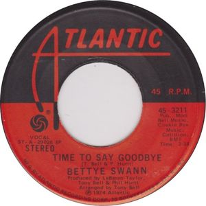 Time to Say Goodbye / When the Game Is Played On You (Single)