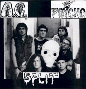 A.C. Side of Split 7" With Psycho