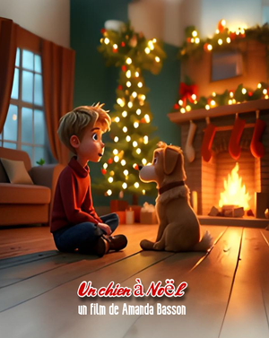 Un chien à Noël