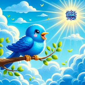 Tweeting In The Blue Sky (Single)