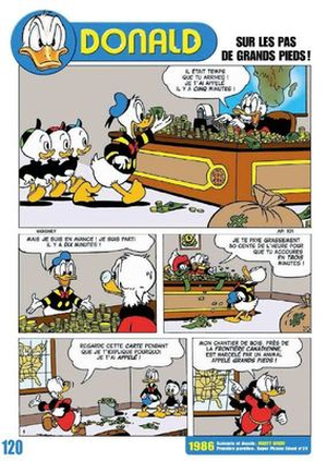 Sur les pas de Grands Pieds - Donald Duck