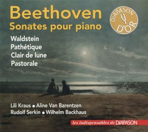 Sonates Pour Piano - Waldstein, Pathétique, Clair De Lune, Pastorale