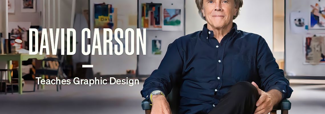Cover MasterClass: David Carson Teaches Graphic Design