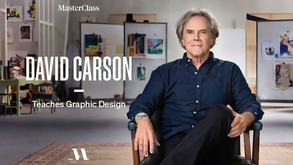 MasterClass: David Carson Teaches Graphic Design