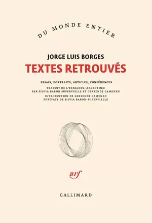 Textes retrouvés