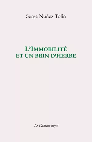 L'Immobilité et un brin d'herbe