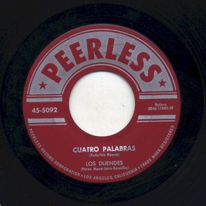 Cuatro palabras / Allá tú (Single)