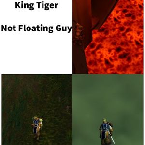 Not Floating Guy