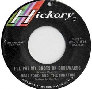 I'll Put My Boots On Backwards / Buttercup (Single)