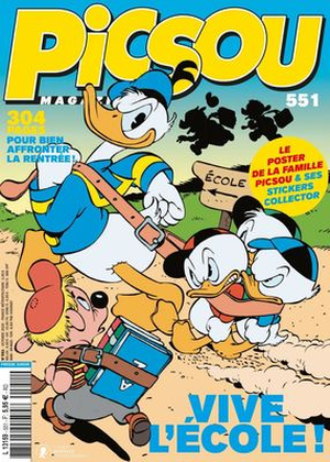 Vive l'école - Picsou Magazine, tome 551