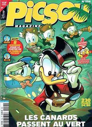 Les Canards passent au vert - Picsou Magazine, tome 554