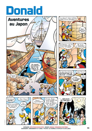 Aventures au Japon - Donald Duck