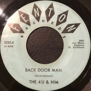 Back Door Man / Travelin Light (Single)