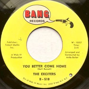 You Better Come Home / Weddings Make Me Cry (Single)