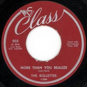 More Than You Realize / Kiss Me Benny (Single)