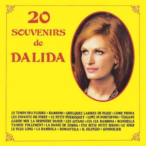 20 souvenirs de Dalida