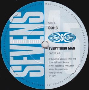 Everything Man / Let Me Make You Happy (Single)