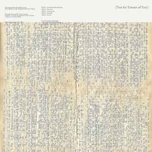 Test for Texture of Text (EP)